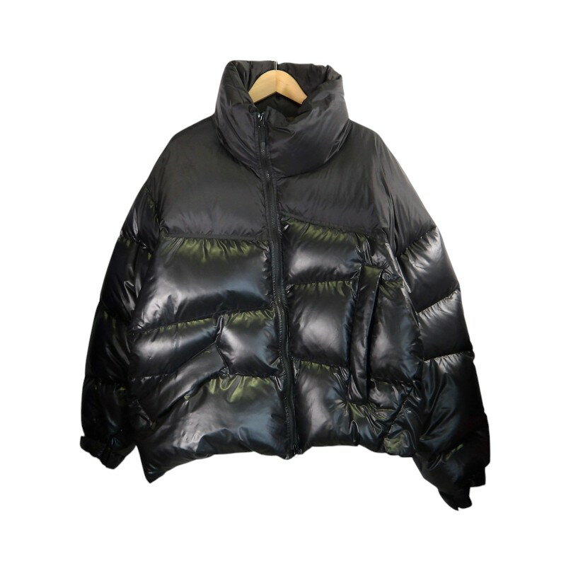 Rakuten - FUMITO GANRYU RED LABEL 23aw GRAFFITI DOWN JACKET BLACK サイズ2 FU10-BL-07 フミトガンリュウ レッドレーベル グラフィティ ダウン ジャケット アウター 大名店【中古】