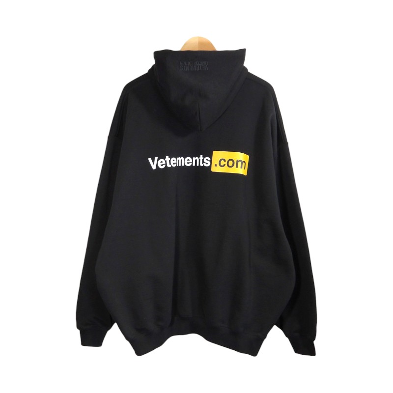 【アデライデ購入正規品】VETEMENTS パーカー ロゴ フーディ サイズS VETEMENTS（ヴェトモン） 16AW 25周年記念限定50着 ADELAIDE 限定