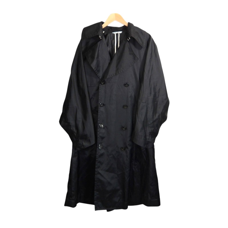 Rakuten - VIVIENNEWESTWOOD 90-00s NYLON TRENCH COAT BLACK サイズ46 オリゾンティ期 ヴィヴィアンウエストウッド ナイロン トレンチ コート アウター 大名店【中古】