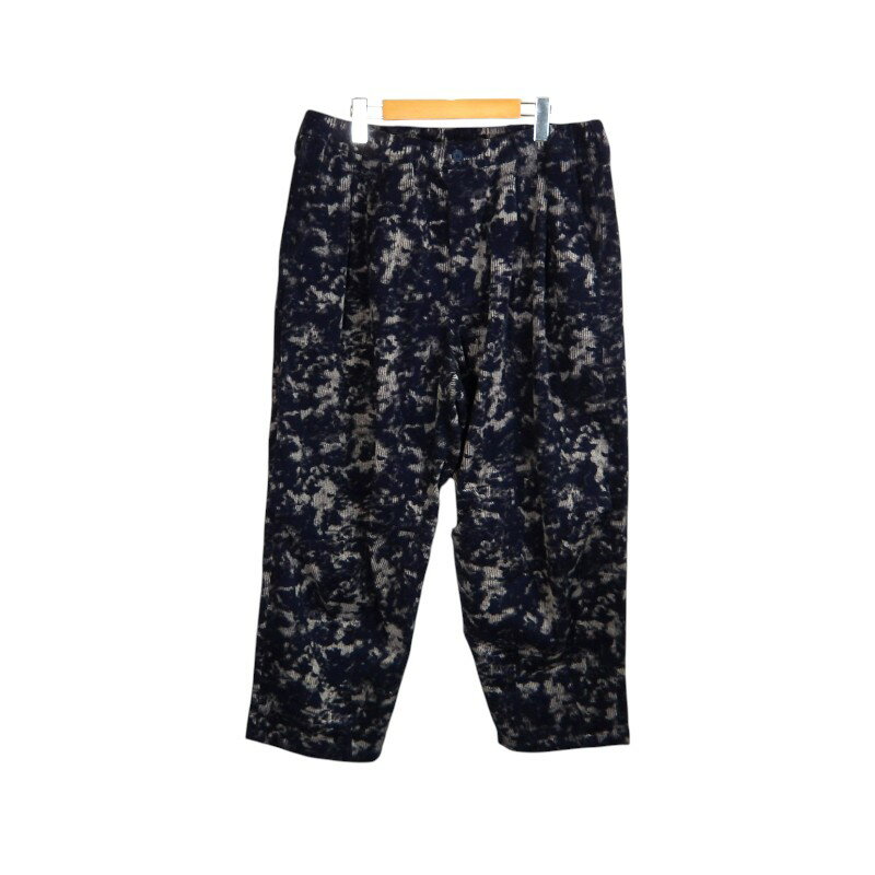 Rakuten - TIGHTBOOTHPRODUCTION 24aw BLEACH CORD BALOON PANTS NAVY サイズL FW24-B12 タイトブースプロダクション ブリーチ コード バルーン パンツ ボトムス 大名店【中古】