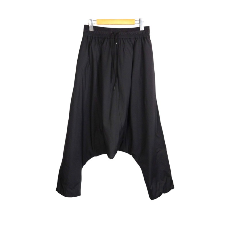 FUMITO GANRYU 25aw PADDED SHALWAR BLACK サイズ2 FU14-PA-04 フミトガンリュウ パデッド サルワール パンツ ボトムス 大名店【中古】