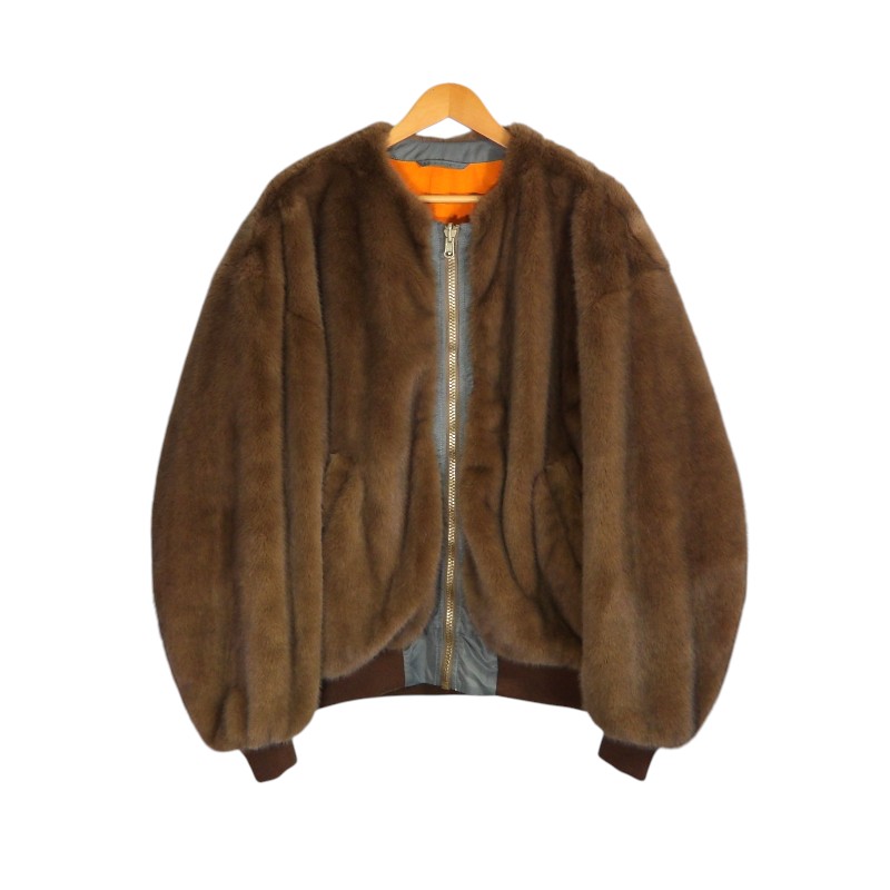 Rakuten - MAGIC STICK 24aw NOTORIOUS LUX FUR BOMMER JACKET サイズL 24AW MS11-035 マジックスティック ノトーリアス ラックス ファー ボマー ジャケット アウター 大名店【中古】