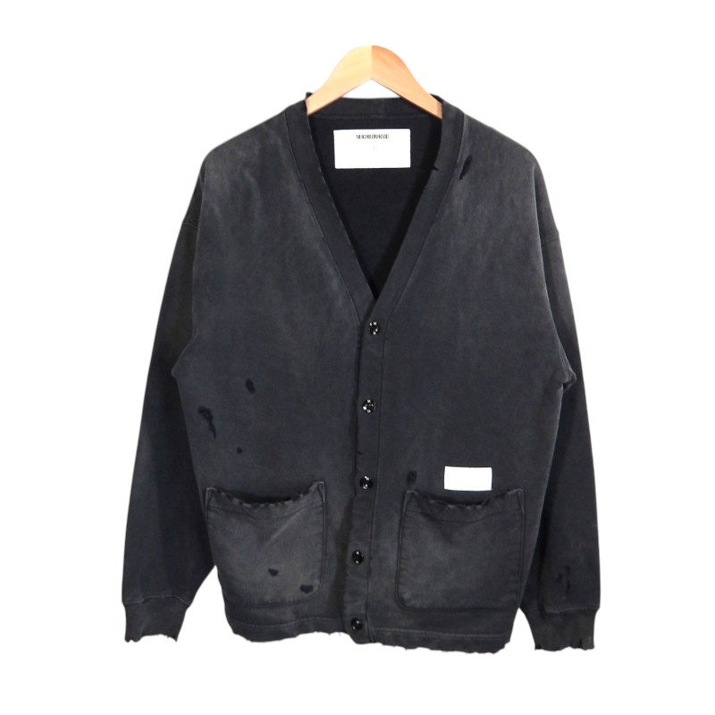 乐天商城 - NEIGHBORHOOD 25ss SAVAGE SWEAT CARDIGAN LS BLACK サイズM 251OKNH-CSM03 ネイバーフッド サベージ スウェット カーディガン ロングスリーブ トップス 大名店【中古】