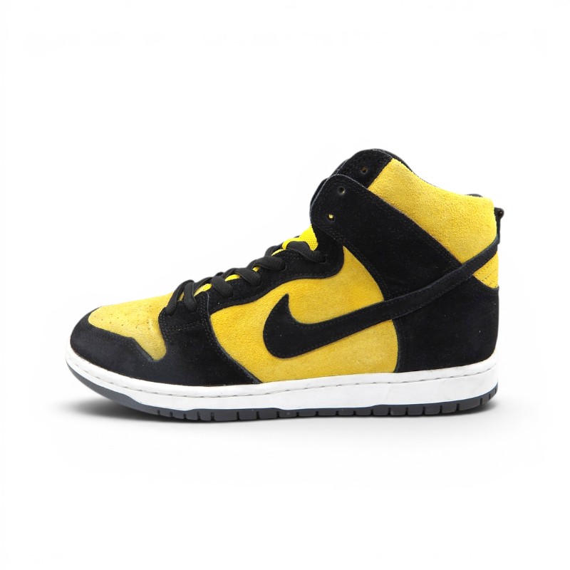 NIKE SB 2021 DUNK HIGH PRO MAIZE AND BLACK サイズ29.0cm DB1640-001 箱無し ナイキエスビー ダンクハイ プロ メイズアンドブラック スニーカー 大名店