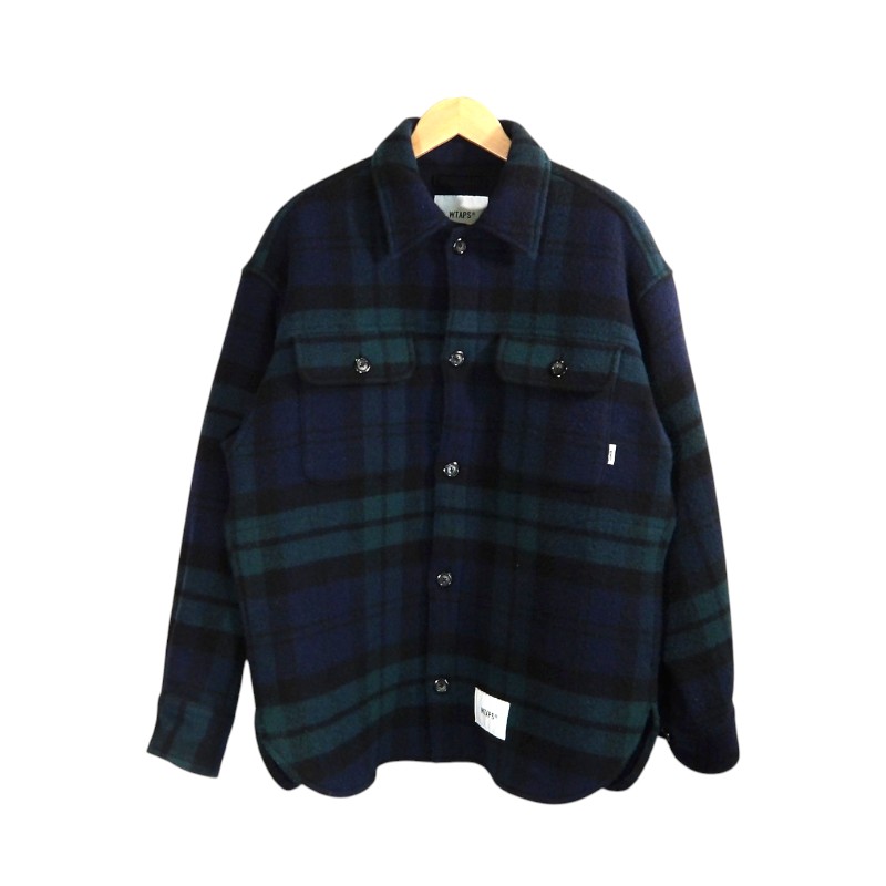 乐天商城 - WTAPS 24aw WCPO 02/JACKET/WOPL サイズ2 242WVDT-JKM04 ダブルタップス ウール シーピーオー ジャケット ウォプル モッサー テキスタイル アウター 大名店【中古】