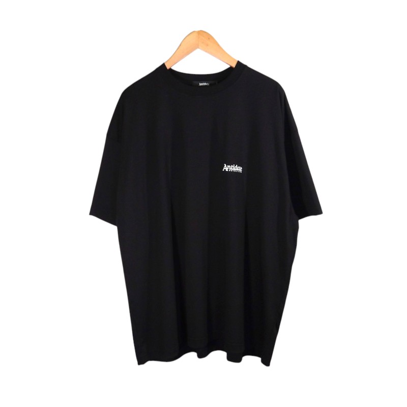 ANTIDOTE BUYERS CLUB ASIC OVERSIZED S/S TEE BLACK サイズS ABCSS26CT05 アンチドートバイヤーズクラブ エーシック オーバーサイズド ショートスリーブ Tシャツ トップス 大名店