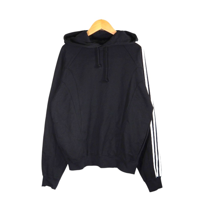 Y-3 U CUTLINE HOODIE BLACK サイズXS JN7131 ワイスリー ユー カットライン フーディー パーカー トップス 大名店