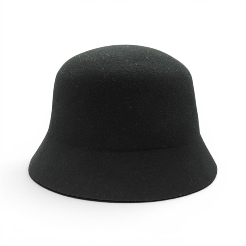 S'YTE FELT COMPACT HAT BLACK UM-H56-112 サイト フェルト コンパクトハット 大名…