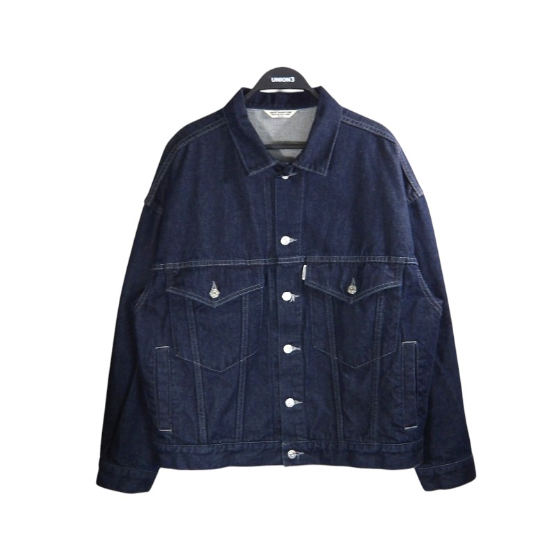 COOTIE 23aw 3rd TYPE DENIM JACKET INDIGO サイズM CTE-23A204 クーティー サード タイプ デニム ジャケット アウター 大名店【中古】
