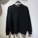 AURALEE 23aw SHETLAND WOOL CASHMERE KNIT P/O #BLACK SIZE-3 A23AP02SC I[[ jbg Z[^[ S֋XyÁz