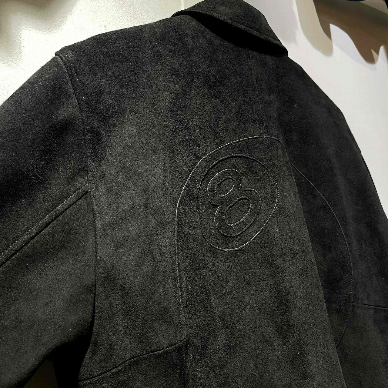 STUSSY 22aw 8 BALL SUEDE BING JACKET Mサイズ ステューシー 8ボール スエード ジャケット 南堀江店【中古】