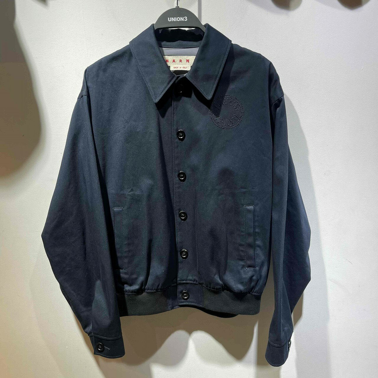 MARNI COTTON BOMBER JACKET SIZE-46 JUMU012LS-UTC08 マルニ コットン ボンバージャケット 心斎橋店【中古】