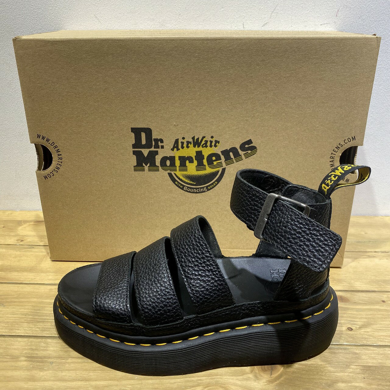 DR.MARTENS CLARISSA II QUAD 22.0cm 24476001 ドクターマーチン サンダル 心斎橋店【中古】