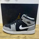 NIKE 2022 AIR JORDAN 1 MID SE (GS) ELEPHANT TOE 25.0cm DM6216-016 ナイキ エアジョーダンワンミッド エレファントトゥ スニーカー 心斎橋店【中古】(4)