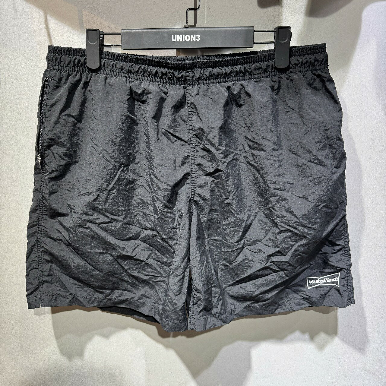 Short, Half Pants - WASTED YOUTH 23ss SWIM SHORTS SIZE-XL ウエイステッドユース ナイロン スイム ショートパンツ ショーツ 心斎橋店【中古】