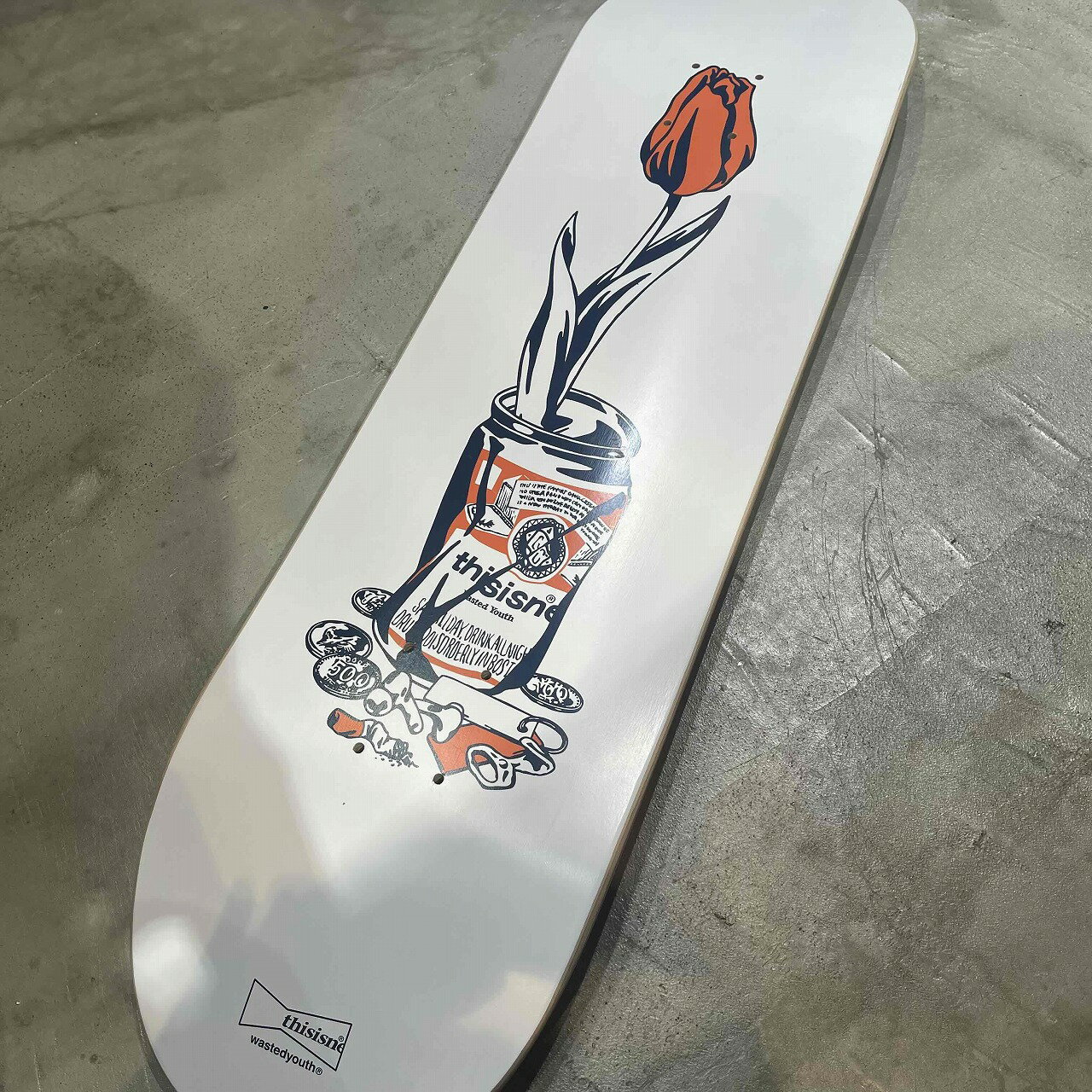 WASTED YOUTH x THISISNEVERTHAT SKATEBORD DECK ウェイステッドユース ディスイズネバーザット スケートボード デッキ 心斎橋店【中古】