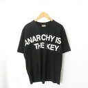 RAGGED KINGDOM ANARCKY TEE BLACK Size-XL ラギッドキングダム アナーキー Tシャツ ブラック 大名店【中古】
