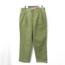 TOMMY HILFIGER 00s 2-TUCK PANT KHAKI 377992 Size-32 g~[qtBK[ ^bN cC pc J[L喼XyÁz