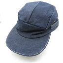 Sauvage 5-Panel Denim Cap Indigo \@[W fj pl Lbv CfBS 喼XyÁz