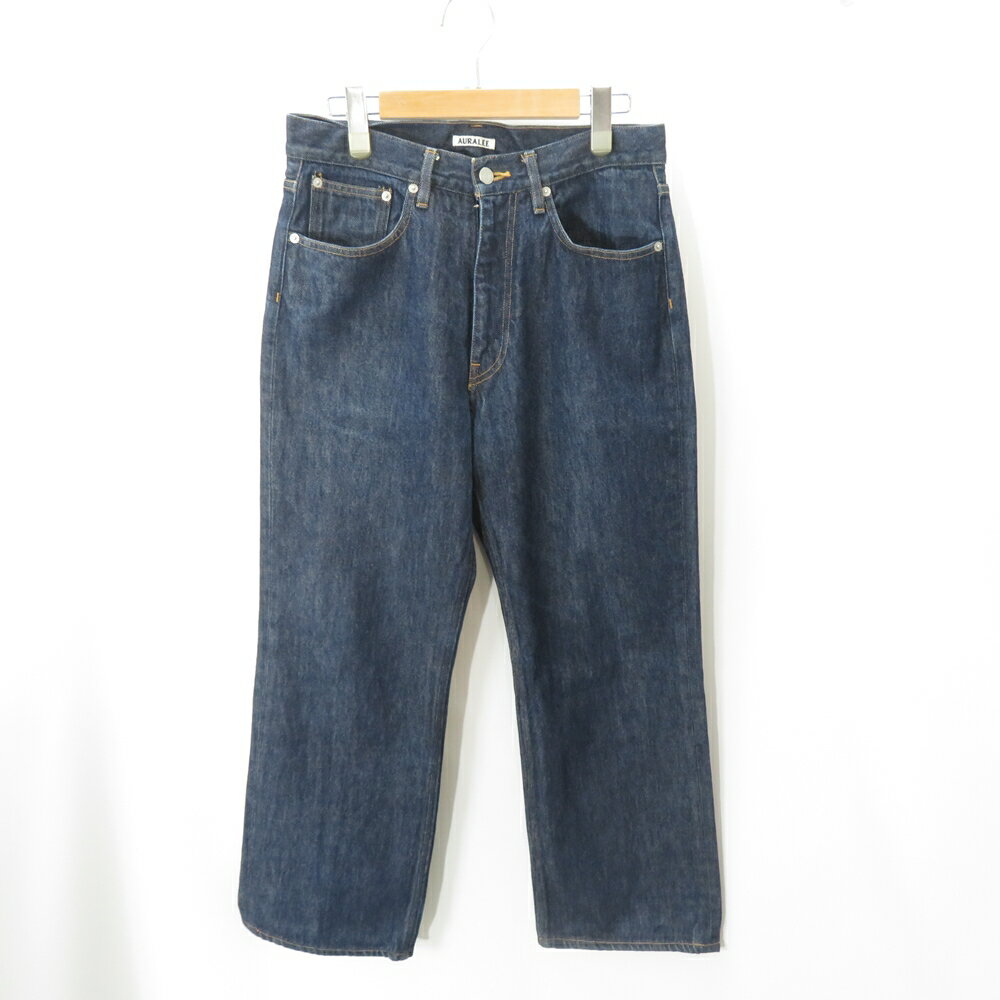 楽天union3 楽天市場店AULAREE HARD TWIST DENIM 5P PANT A9SP01DM SIZE 30 オーラリー デニム パンツ ハードツイスト 大名店【中古】