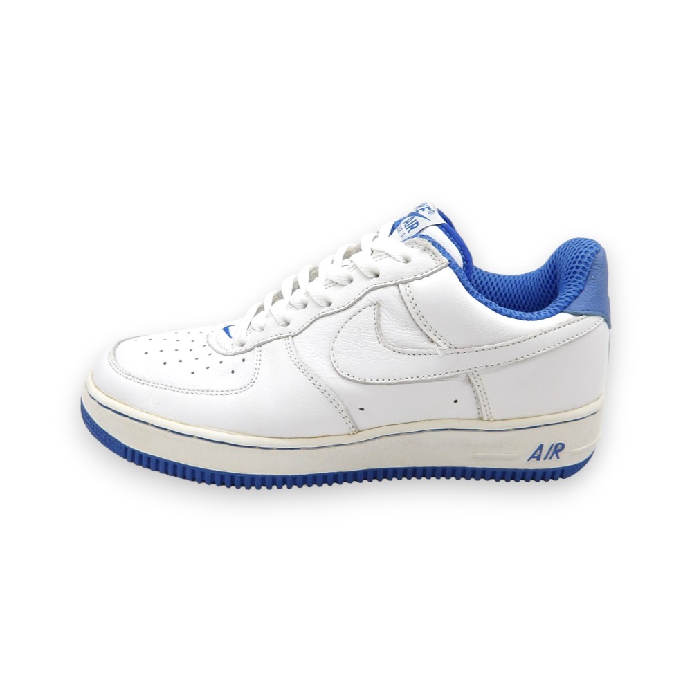 乐天商城 - NIKE 2001 AIR FORCE1 LOW WHITE/BLUE サイズ27.0cm 630117-911 ナイキ エアフォース1ロー スニーカー 大名店【中古】