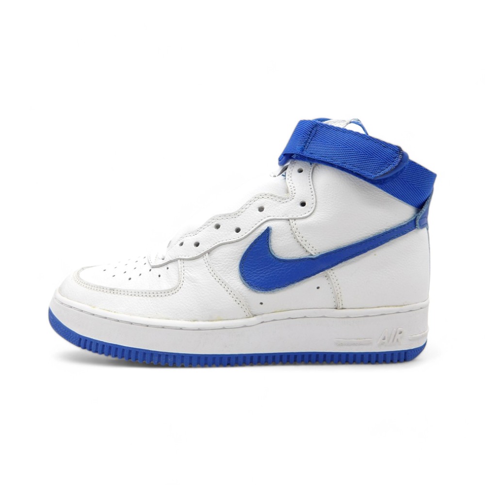 商品詳細NIKE 2001 AIR FORCE1 HIGH WHITE/BLUE ナイキ エアフォース1ハイ ホワイト/ブルー スニーカー■ブランド：NIKE■品番：630034-146■カラー：ホワイト/ブルー■参考価格：－■付属品：箱■...