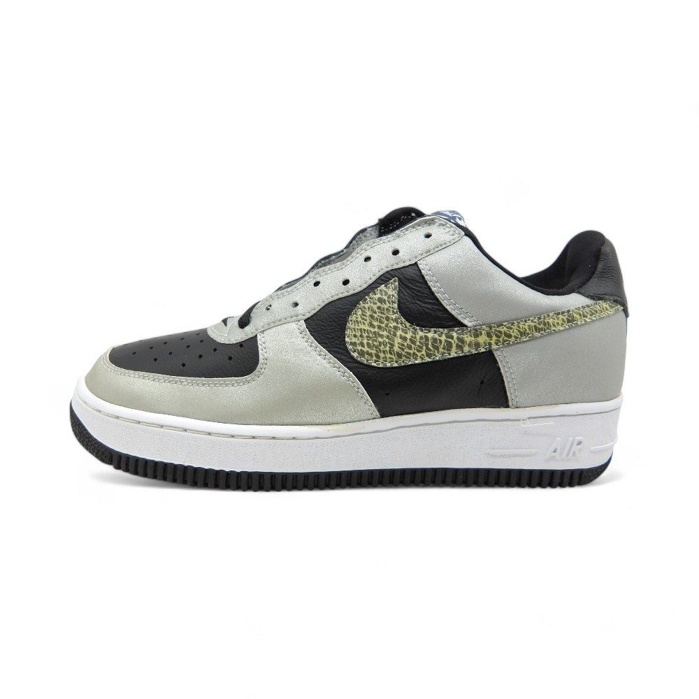 NIKE 2001 AIR FORCE1 B 3M SNAKE サイズ27.0cm 624040-001 ※左足黄ばみ ナイキ エアフォース1 リフレクター スネーク スニーカー 大名店【中古】