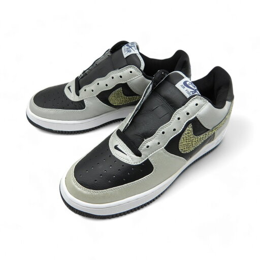 NIKE 2001 AIR FORCE1 B 3M SNAKE サイズ27.0cm 624040-001 ※左足黄ばみ ナイキ エアフォース1 リフレクター スネーク スニーカー 大名店【中古】