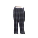 NEEDLES String Cowboy Pant Ombre Plaid BLACK/PURPLE サイズM NS196 ニードルス ストリング カウボーイ パンツ オンブレプラッド セーター ニット チェック パンツ大名店【中古】