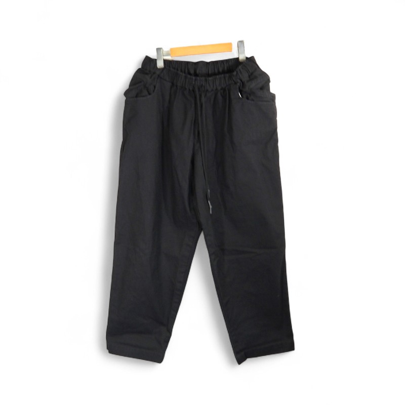 S.F.C SUPER WIDE CHINO PANT BLACK サイズM エスエフシー スーパーワイドチノパンツ 大名店【中古】