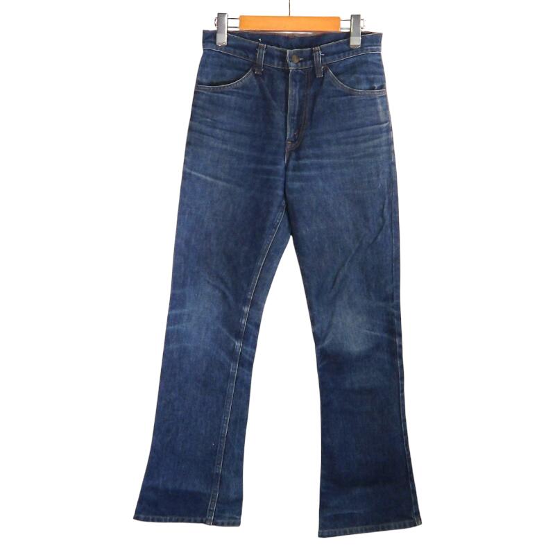 LEVIS VINTAGE 70s 646-0217 FLARE DENIM PANT INDIGO サイズ28 リーバイス ヴィンテージ 646-0217 フレア デニム パンツ ジーンズ 大名店【中古】