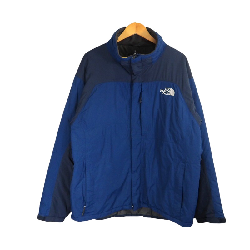 Rakuten - THE NOETH FACE 00s HYVENT PADDED JACKET サイズL フード欠品 ザノースフェイス ハイベント パデッド ジャケット アウター 大名店【中古】