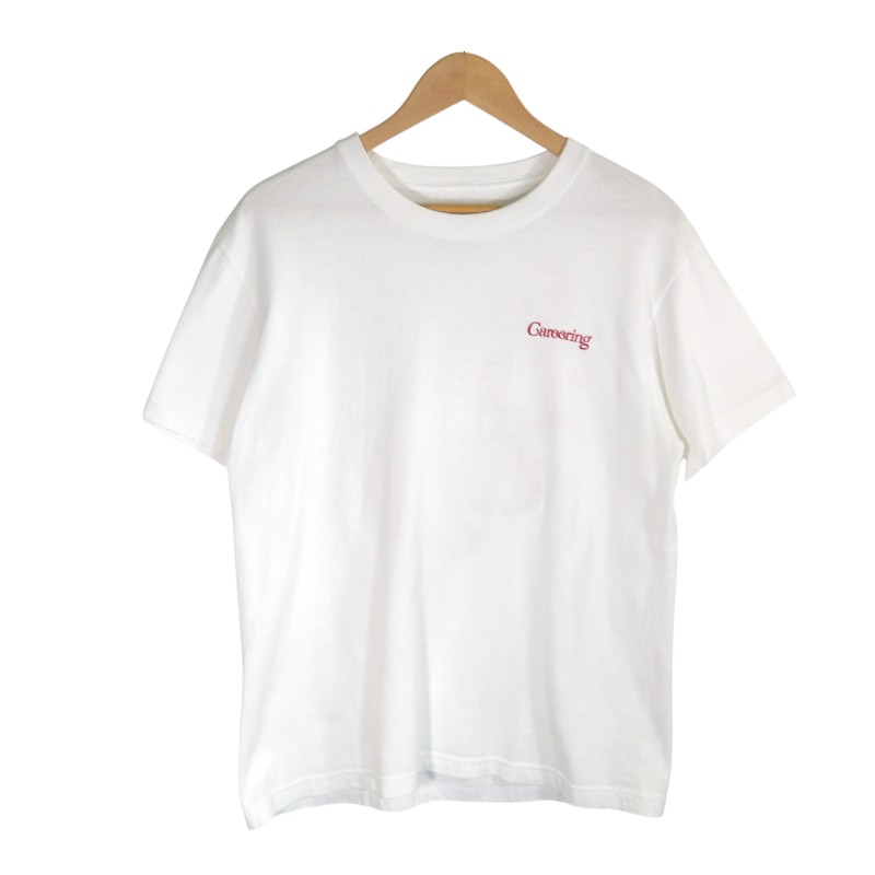 GIRLS DONT CRY CAREERING LOGO TEE WHITE サイズM ガールズドントクライ キャリアリング ロゴ ティー ショートスリーブ トップス 大名店【中古】