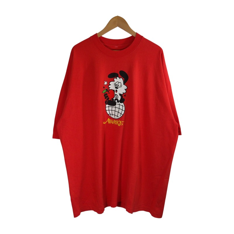 Rakuten - VERDY AWAKE NY FLAGSHIP TEE RED サイズXXL ヴェルディ アウェイクニューヨーク フラグシップ Tシャツ トップス 大名店【中古】