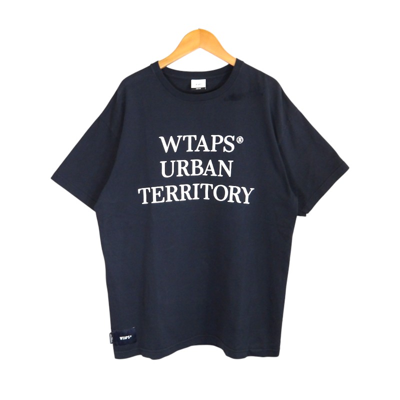 Rakuten - WTAPS 24ss WUT/SS/COTTON T-SHIRT NAVY サイズ2 241ATDT-STM08S ダブルタップス ショートスリーブ コットン Tシャツ トップス 大名店【中古】