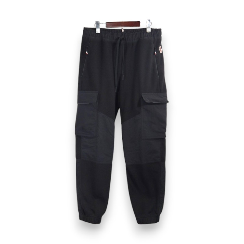 MONCLER GRENOBLE APRES-SKI PANTS BLACK サイズS K20978H00003 モンクレール グレノーブル アプレスキー スウェットパンツ大名店【中古】