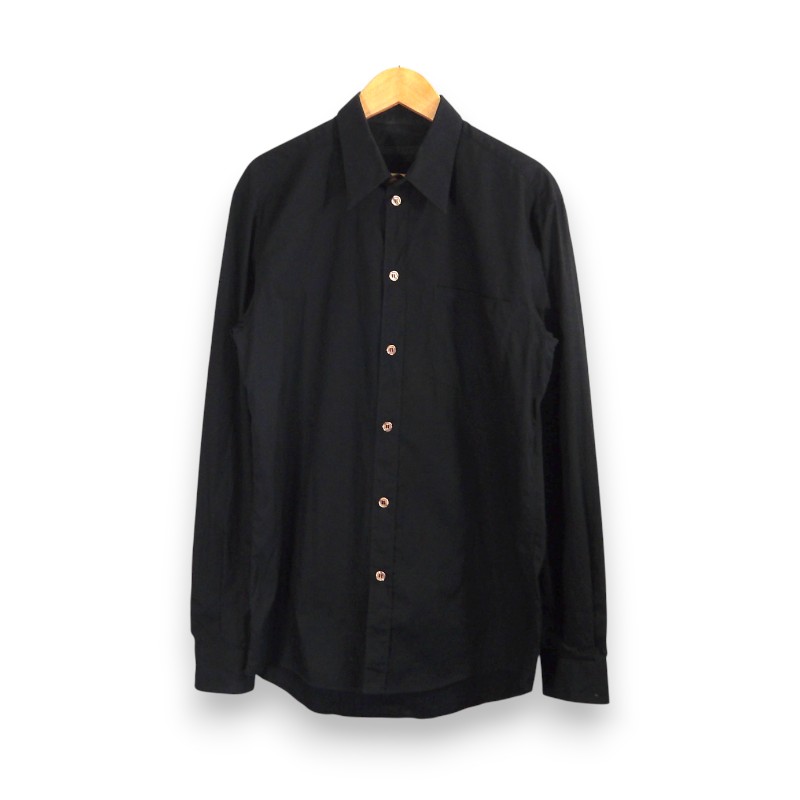Rakuten - HELMUT LANG 90s L/S SHIRT BLACK 本人期 ヘルムートラング ロングスリーブ シャツ トップス 大名店【中古】
