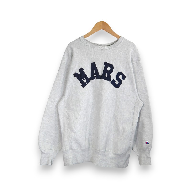 乐天商城 - CHAMPION VINTAGE 90s MARS REVERSE WEAVE CREWNECK MADE IN USA サイズXL チャンピオン ヴィンテージ リバースウィーブ クルーネック スウェット トップス 大名店【中古】