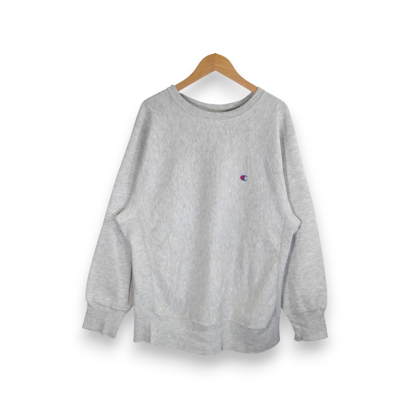 Rakuten - N.HOOLYWOOD CHAMPION REVERSE WEAVE GRAY サイズL C8-W047 エヌハリウッド チャンピオン リバースウィーブ クルーネック トップス スウェット 大名店【中古】