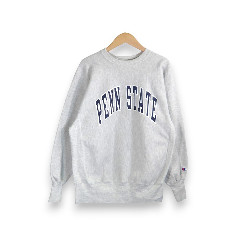 CHAMPION VINTAGE 90s REVERSE WEAVECREWNECK PENNYU STATE GRAY サイズL チャンピオン ヴィンテージ リバースウィーブ クルーネック ..