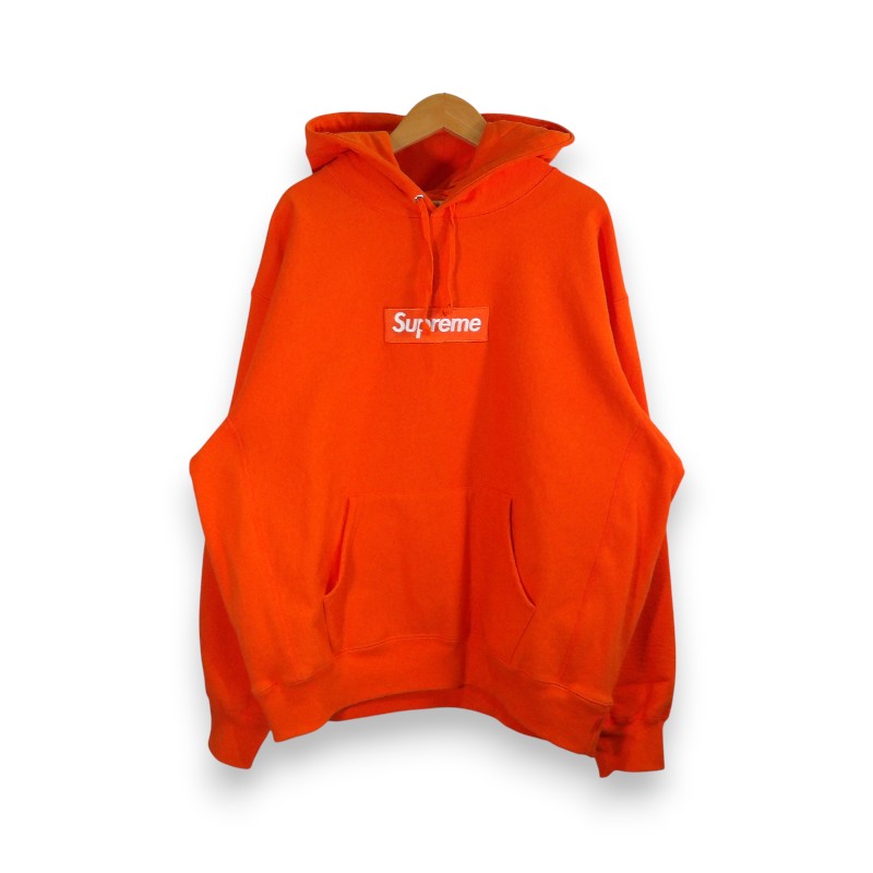 Rakuten - SUPREME 24aw BOX LOGO HOODED SWEATSHIRT ORANGE サイズL シュプリーム ボックスロゴ フーデッド スウェットシャツ パーカー トップス 大名店【中古】