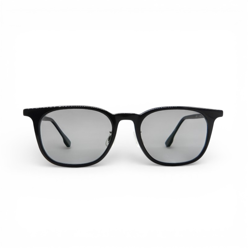 Rakuten - E5 EYEVAN P21 BK/ST SUNGLASSES 箱有 アイバン ブラック/シャーリングチタニウム サングラス メガネ 大名店【中古】