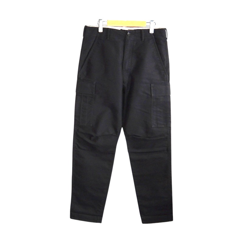 Rakuten - TOM FORD COTTON CARGO PANT BLACK サイズM SCL001F006S23 トムフォード コットン カーゴ パンツ ボトムス 大名店【中古】