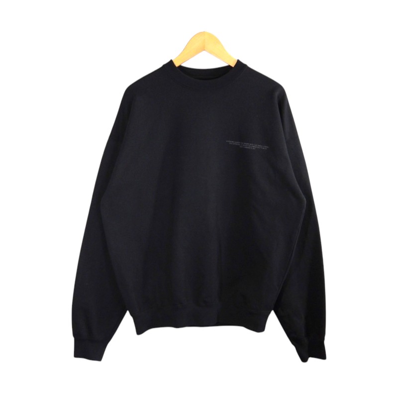 Rakuten - Y-3 24aw LOGO CREW BLACK サイズXS JE9276 ワイスリー ロゴ クルー ネック スウェット トップス 大名店【中古】