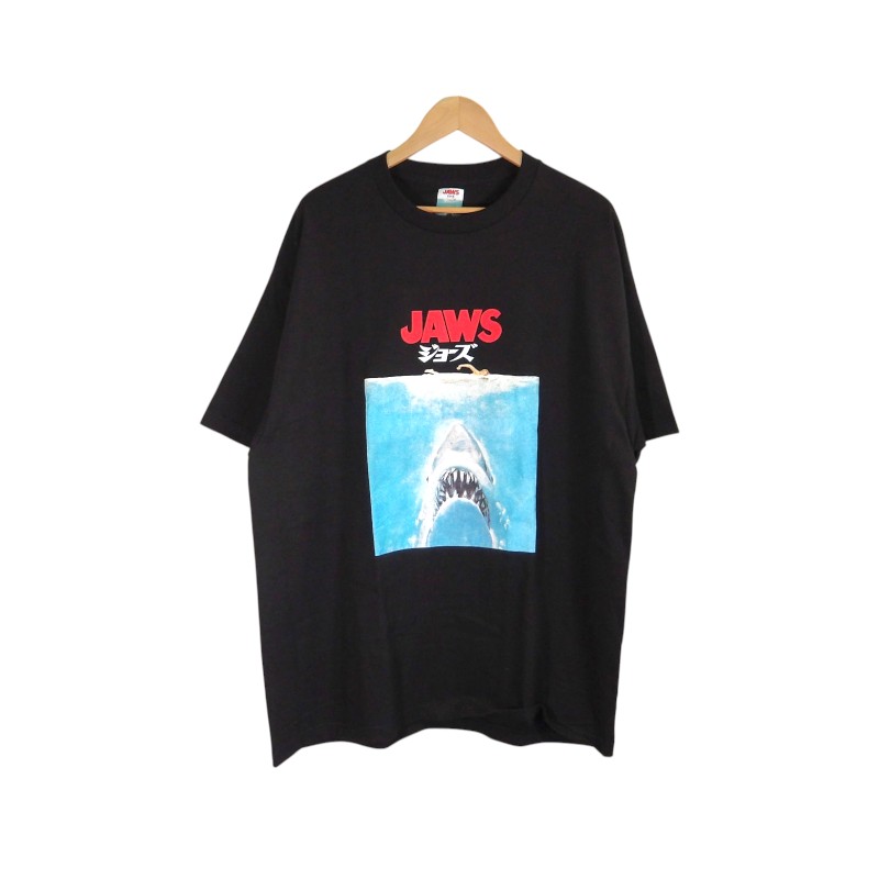 Rakuten - WACKO MARIA 25ss JAWS CREWNECK T-SHIRT BLACK サイズXL JAWS-WM-TEE01 ワコマリア ジョーズ クルーネック Tシャツ トップス ショートスリーブ 大名店【中古】