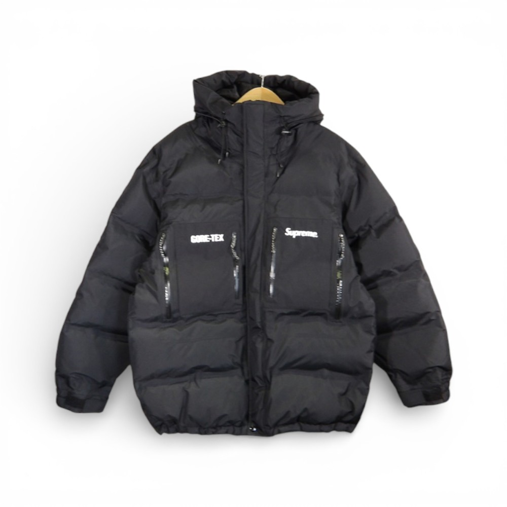 SUPREME 19aw GORE-TEX 700-Fill Down Parka Black サイズXL シュプリーム ゴアテックス 700フィル ダウンパーカー ジャケット 大名店【中古】
