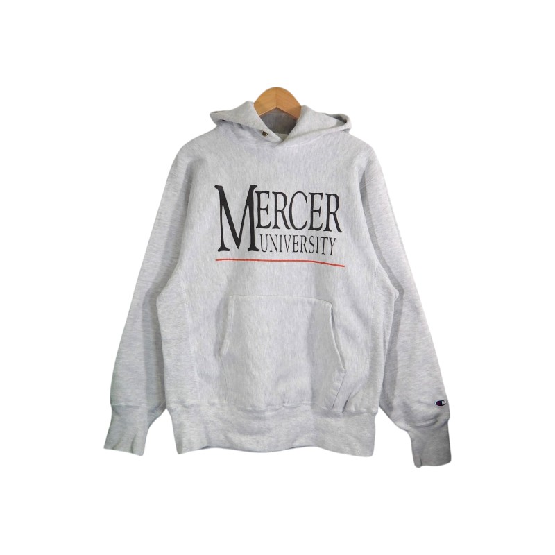 Rakuten - CHAMPION VINTAGE 90s MERCER UV HOODIE ASH GRAY サイズL チャンピオン ヴィンテージ マーサー フーディー スウェット パーカー トップス 大名店【中古】