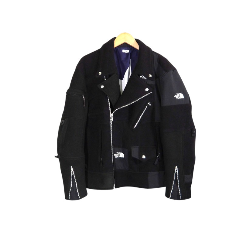Rakuten - OLD PARK THE NORTH FACE 再構築 RIDERS JACKET BLACK サイズS オールドパーク ザノースフェイス ライダース ジャケット アウター 大名店【中古】