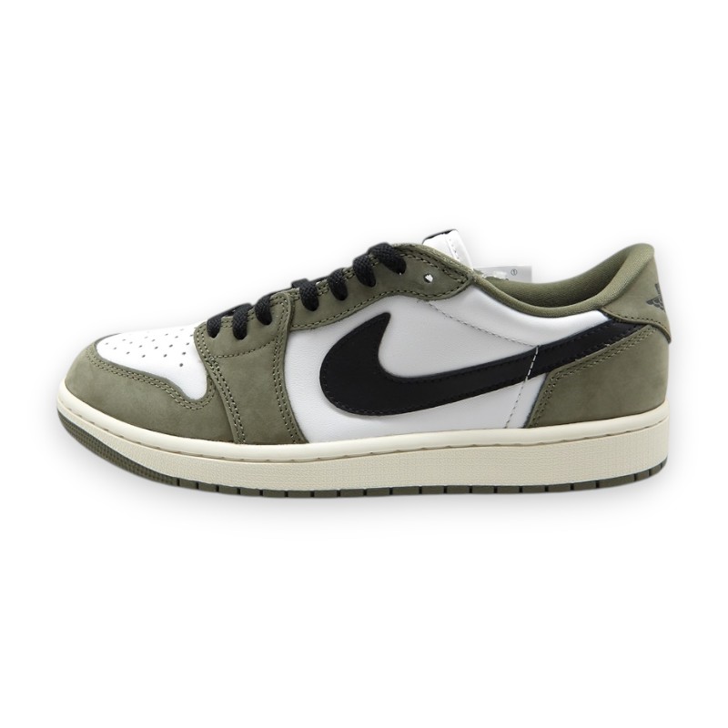 NIKE 2026 AIR JORDAN1 RETRO LOW OG MEDIUM OLIVE サイズ28.0cm HQ6998-200 箱有 ナイキ エアジョーダン1 レトロ ロー オージー ミディアムオリーブ スニーカー 大名店