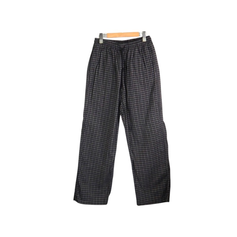 Rakuten - COOTIE AMUNDSEN CHECK WIDE EASY PANTS サイズM CTE-24A126 クーティー アムンセン チェック ワイド イージー パンツ ボトムス 大名店【中古】